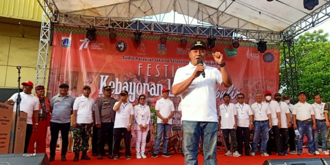 Sudin Parekraf Kota Administrasi Jakarta Selatan Mengelar Festival Kebayoran Lama